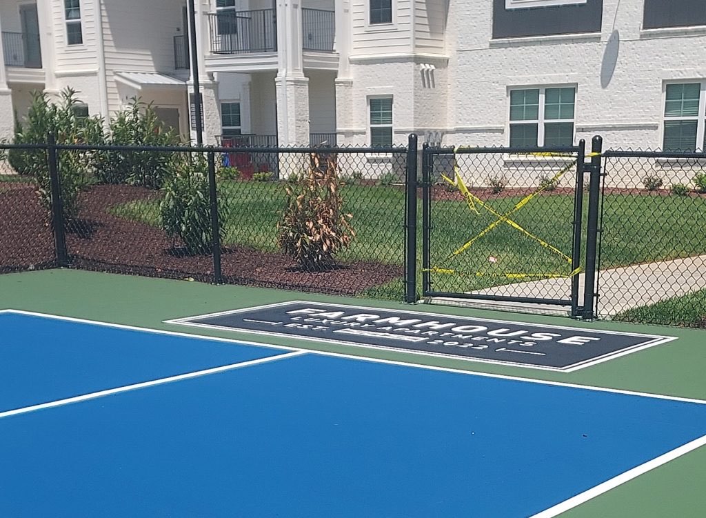 Recently completed court project